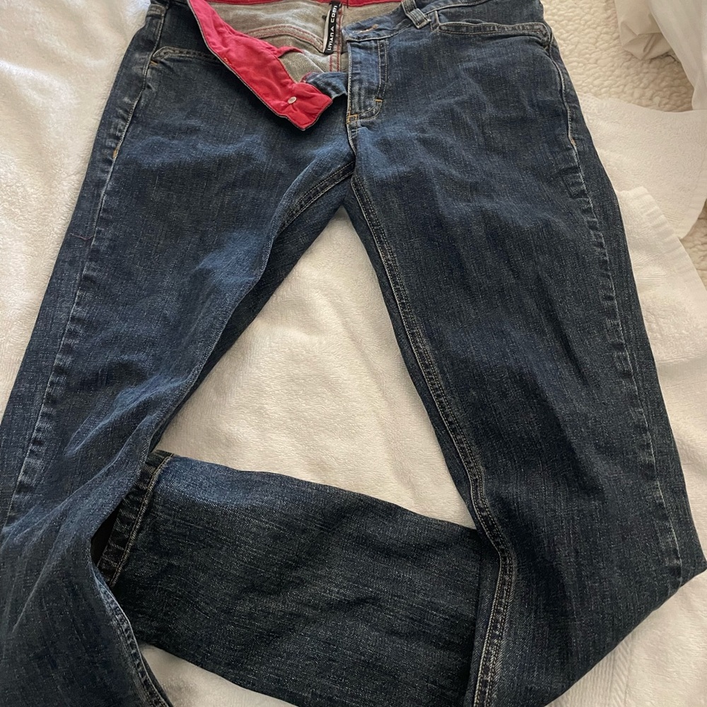Liviana Conte jeans (28) with red trim!